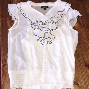 Women’s white blouse